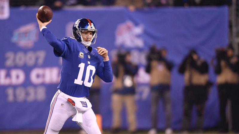 New York Giants quarterback Eli Manning (Photo: New York Giants)